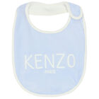 Baby Boys Blue Logo & Animals Babygrows Gift Set, 1, hi-res